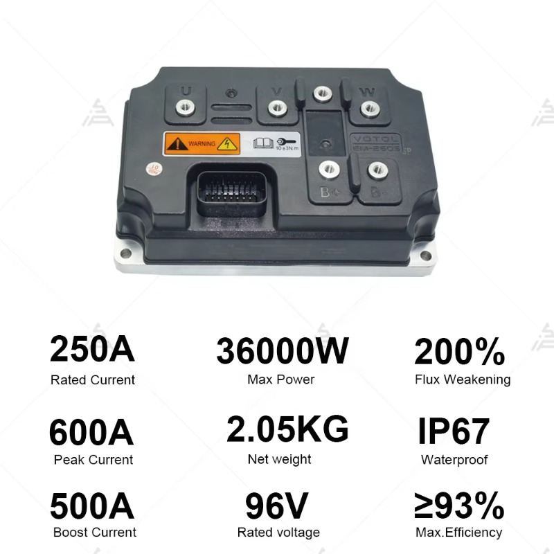 EM260SGTP-CAN-96V High Power B - đánh giá và giá Programmable Bldc Motor Controller 96V