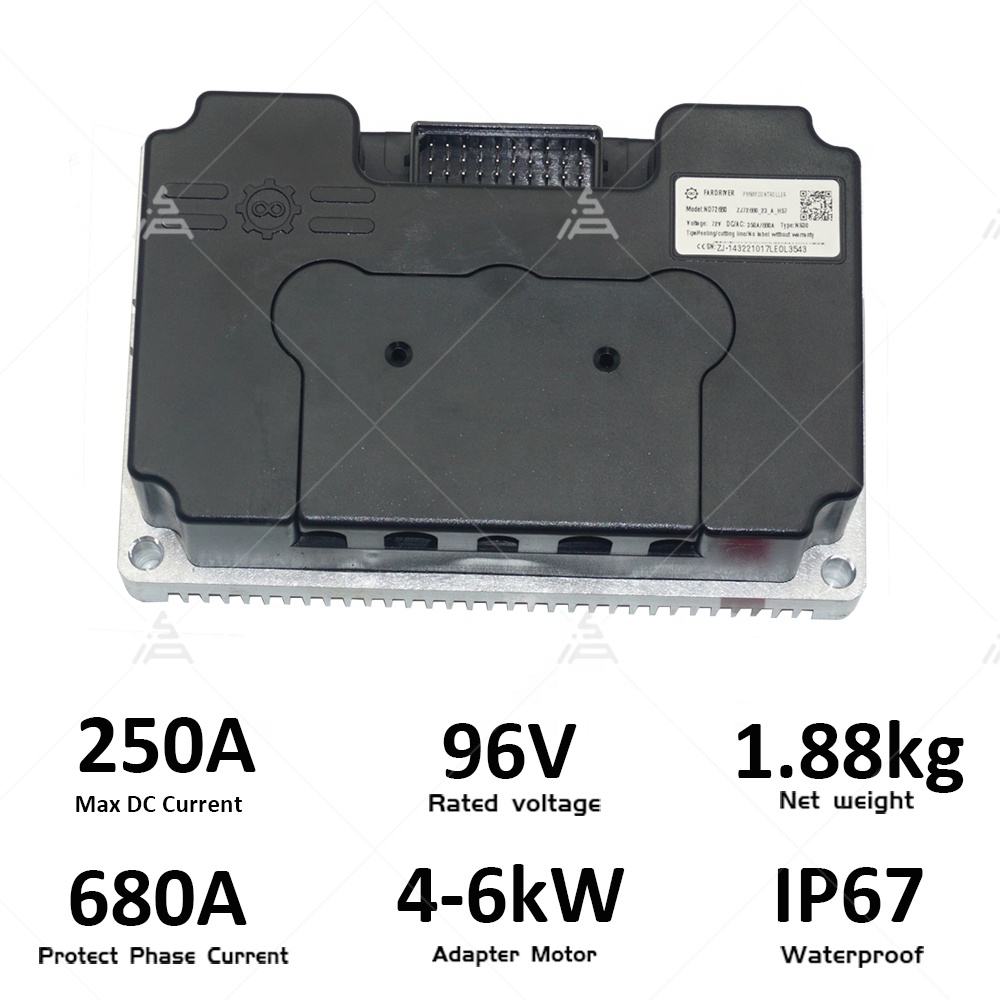 Premium Quality Nd96680 Fardri - đánh giá và giá Programmable Bldc Motor Controller 96V