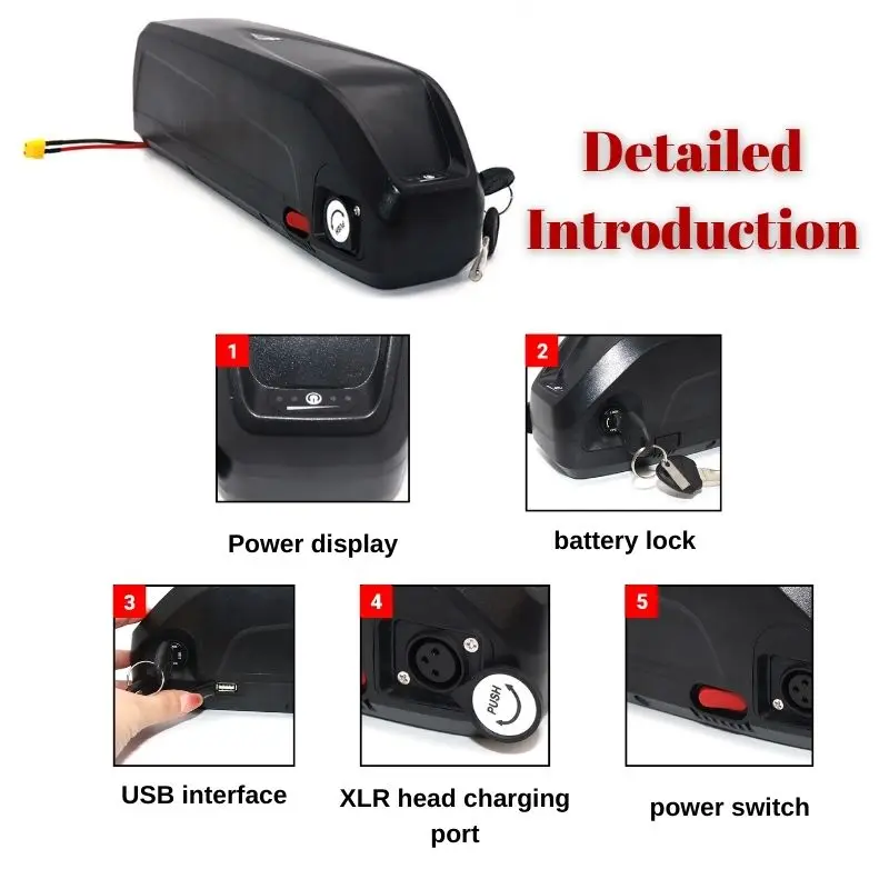 Pin Hailong 36V 48V 52V 30Ah 2 - đánh giá và giá Ebike Battery 48V 20Ah Hailong