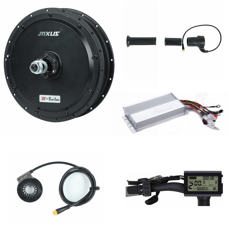 Electric Bike Bicycle Kit Ebik - đánh giá và giá 72V 5000W Hub Motor Kit